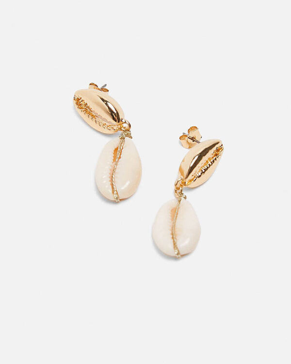 Golden Shell Earrings Pack